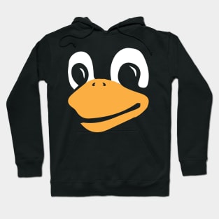 Lord and Saviour Tux Penguin Linux Mascot Face Freedom Hoodie